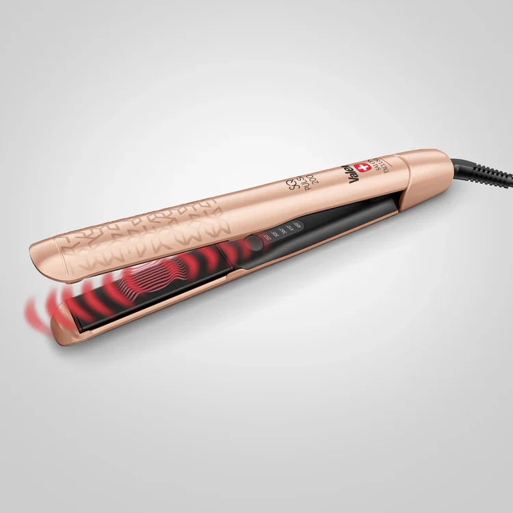 Valera SQ Pulsa 200 Professional Flat Iron (Rose Gold) – Luxury Straightening & Curling