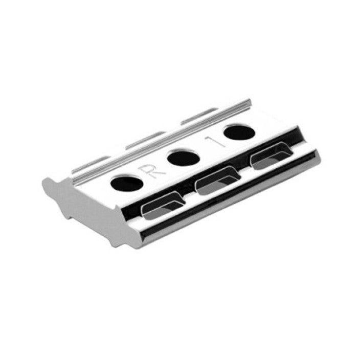 Rockwell Razors Base Plate 1/3 (White Chrome) – C-Series Compatibility