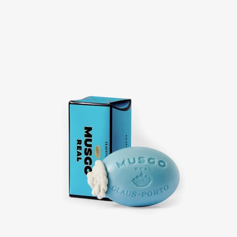 Claus Porto Musgo Real Alto Mar Soap on a Rope - Atlantic Algae 190g