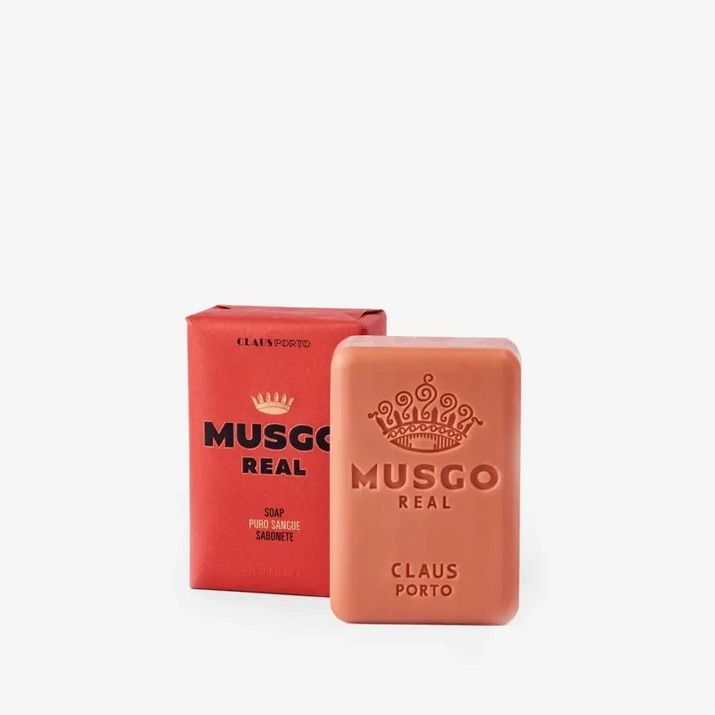 Claus Porto Musgo Real Puro Sangue Body Soap - Walnut Oil & Leather 160g