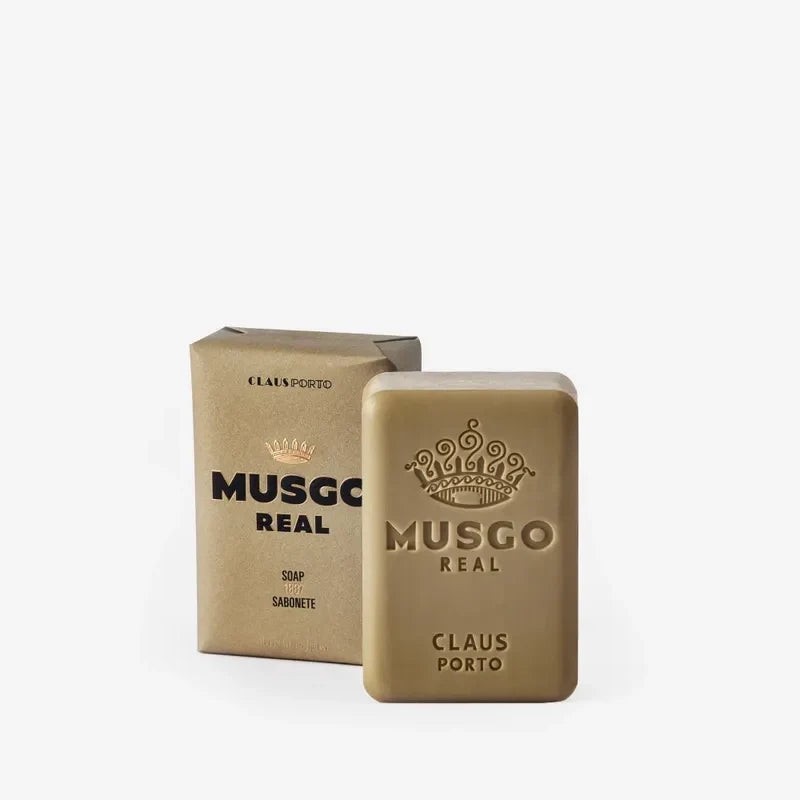 Claus Porto Musgo Real 1887 Body Soap - Heritage Geranium & Walnut Oil 160g