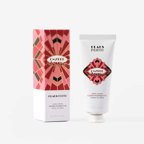 Claus Porto Chypre Hand Cream - Cedarwood, Rose & Amber 50ml