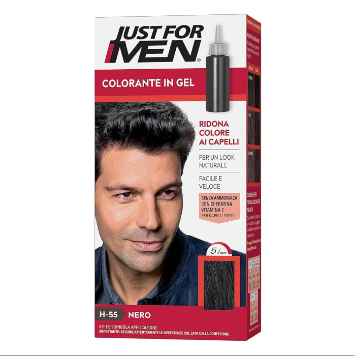 Just For Men Hair Colouring Shampoo - Black H55