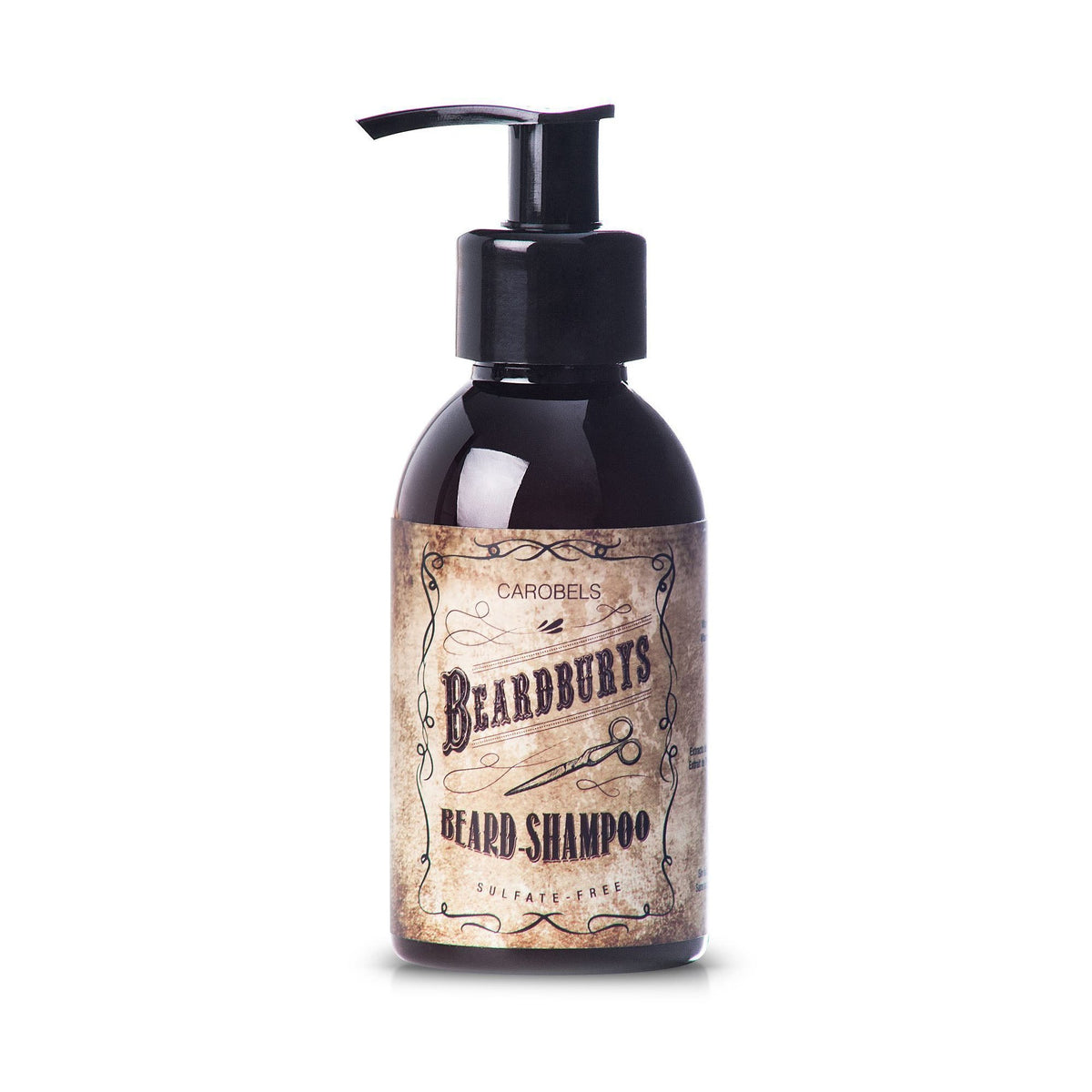 Beardburys Energizing Beard Shampoo - Sulfate-Free Daily Cleanser 150ml