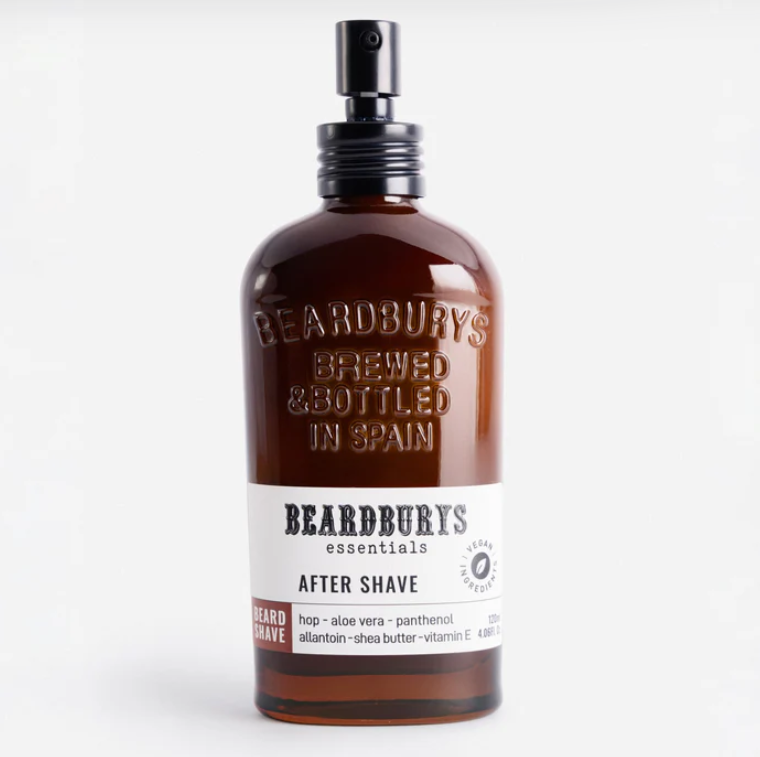 Beardburys Essentials Aftershave Balm - Soothing & Regenerating Post-Shave Treatment 120ml
