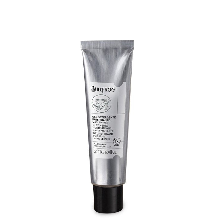 Bullfrog Cleansing and Purifying Gel - Rinse-Free Beard & Hand Wash 50ml