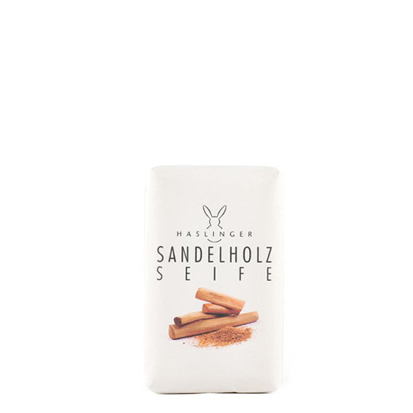 Haslinger Sandalwood Soap - Classic Woody Hand & Body Cleanser 150g