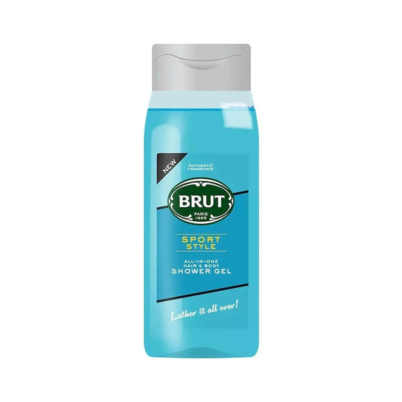 Brut Sport Style All-in-One Hair & Body Shower Gel 500ml