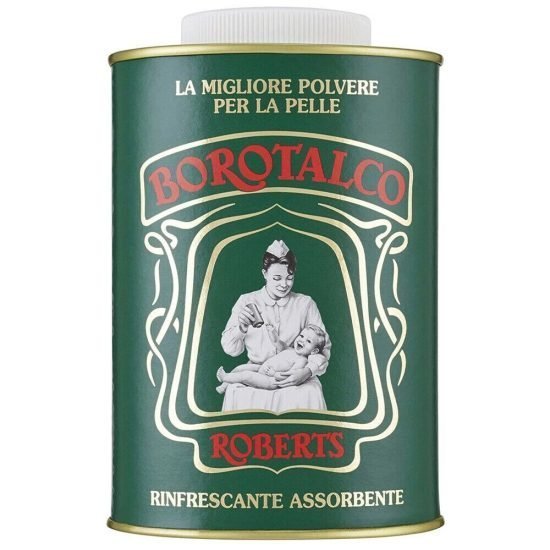 Borotalco Original Talcum Powder 500g - Large Professional Size Natural Mineral Body Powder