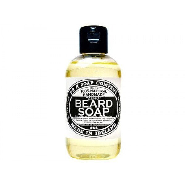 Dr K Soap Company Beard Wash "Zero" Fragrance-Free 100ml