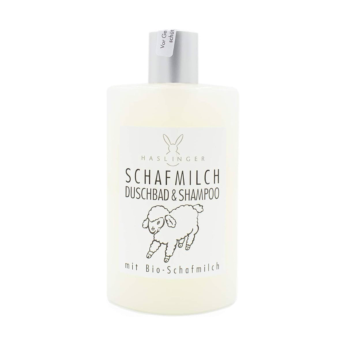 Haslinger Sheep Milk Shower Gel & Shampoo - Ultra-Mild Hydrating Cleanser 200ml