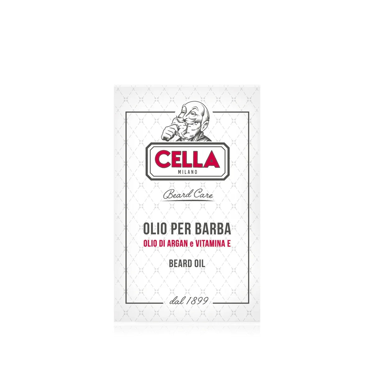 Cella Milano Beard Oil - Strengthening Argan & Vitamin E Formula 50ml