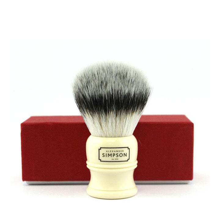 Simpsons Alexander Trafalgar T1 Synthetic Shaving Brush – Precision Performance