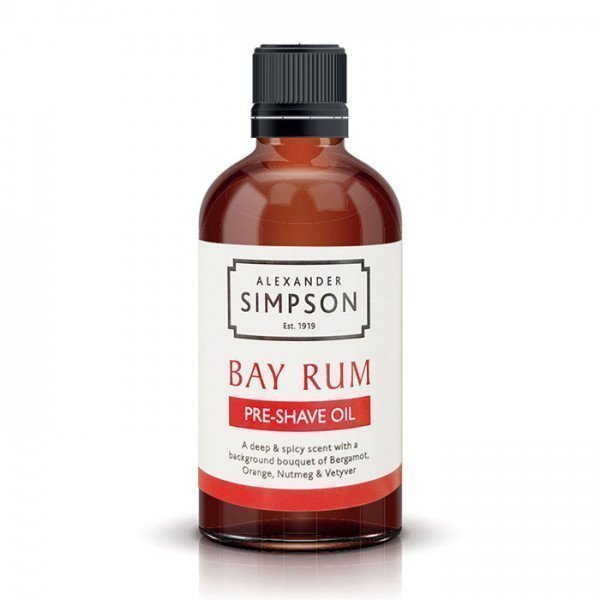 Simpsons Bay Rum Ultra-Glide Pre-Shave Oil – The Spicy Foundation 50ml