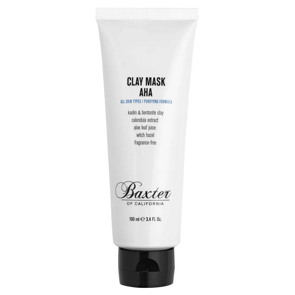 Baxter of California Clay Mask - Deep Cleansing & AHA Exfoliating Treatment 120ml