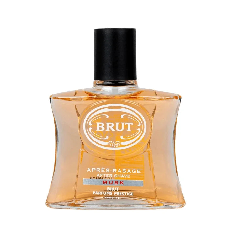 Brut Attraction Musk Aftershave Lotion - Soothing Post-Shave Care 100ml