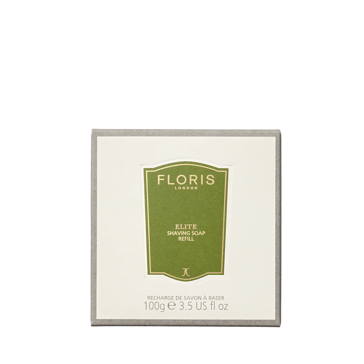 Floris London Elite Shaving Soap Refill 100g - Triple-Milled Luxury Soap Puck