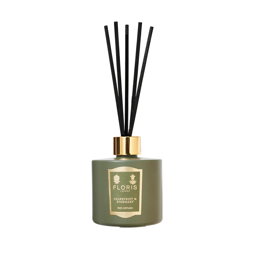 Floris London Grapefruit and Rosemary Reed Diffuser 200ml - Luxury Home Fragrance