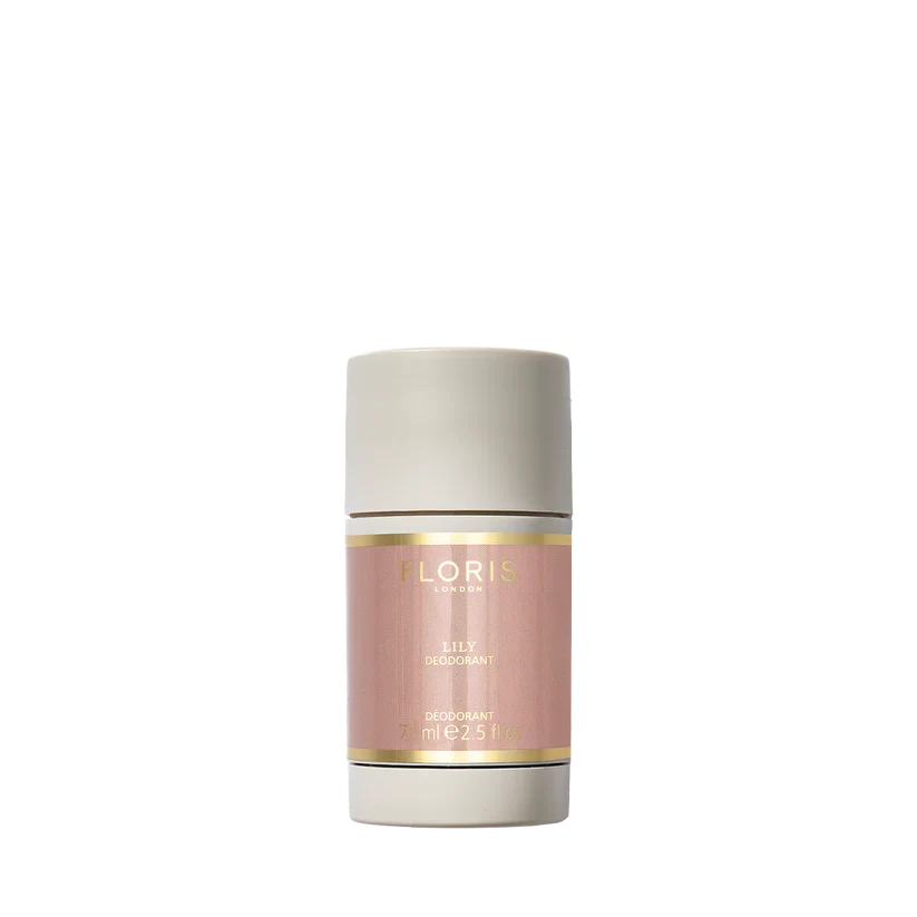 Floris London Lily Deodorant Stick 75ml - Aluminium & Alcohol-Free Sensitive Formula