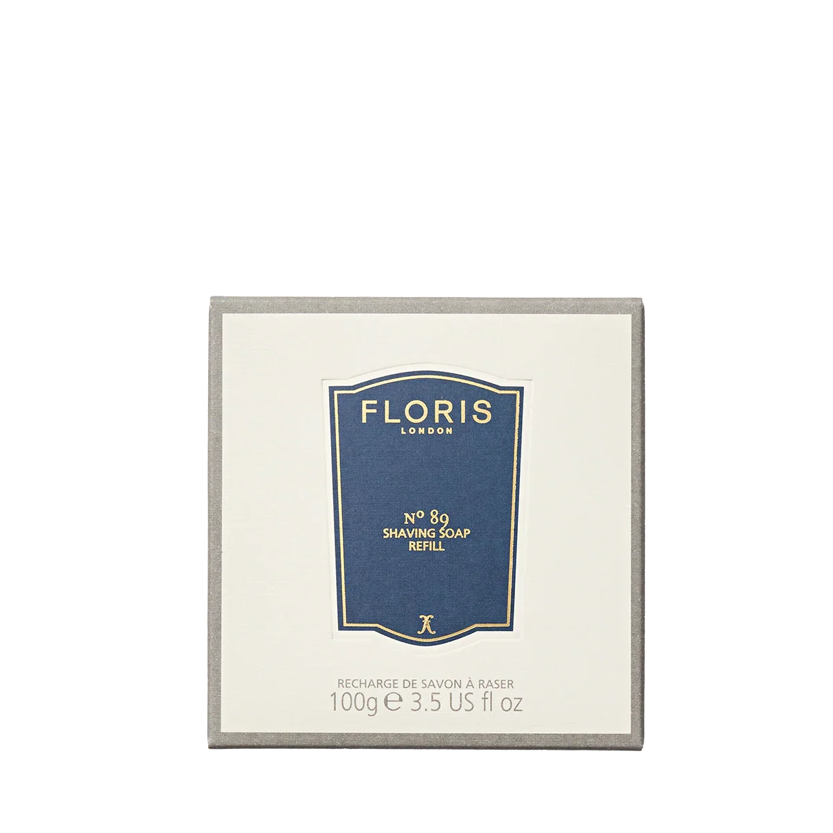 Floris London No. 89 Shaving Soap Refill 100g - Triple-Milled Luxury Tallow-Free Soap