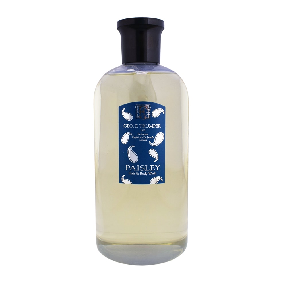 Geo. F. Trumper Paisley Hair & Body Wash - Modern Aromatic Dual-Action Cleanser 500ml