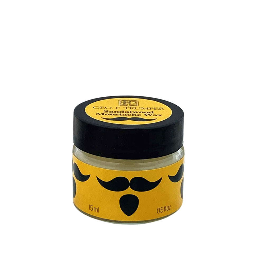 Geo. F. Trumper Sandalwood Moustache Wax - Professional Styling & Sculpting 15ml