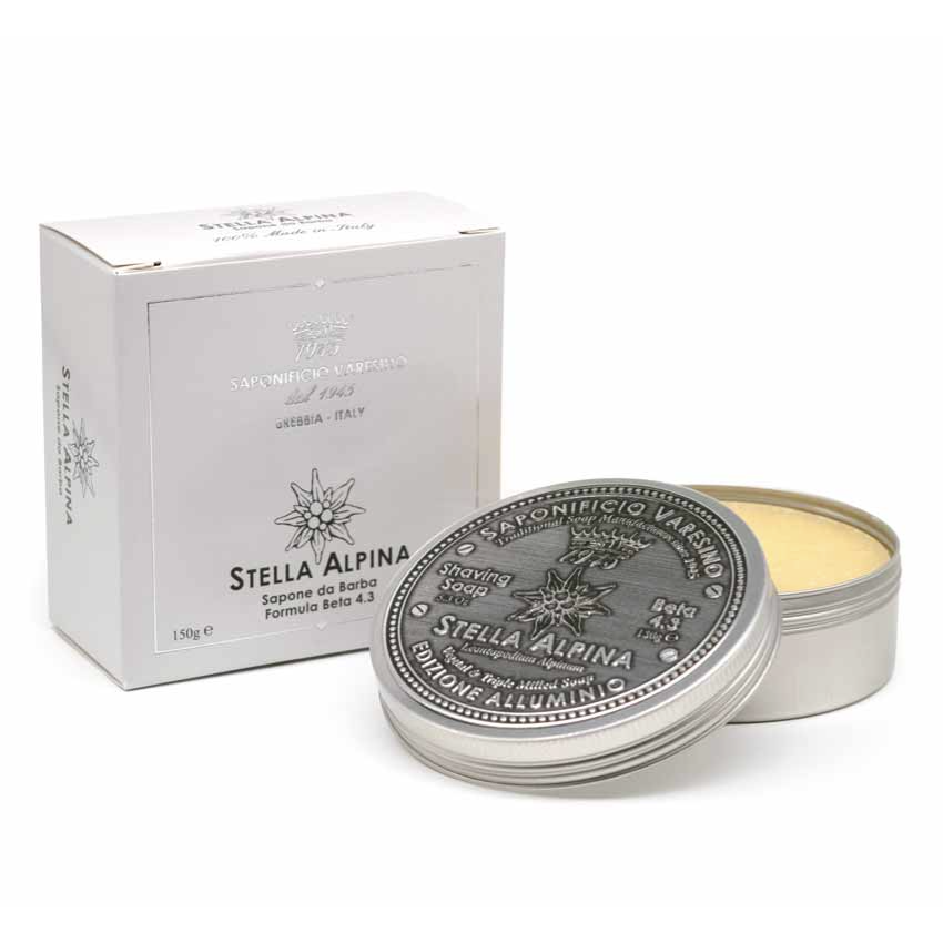 Saponificio Varesino Shaving Soap Stella Alpina 150g – Beta 4.2 Formulation
