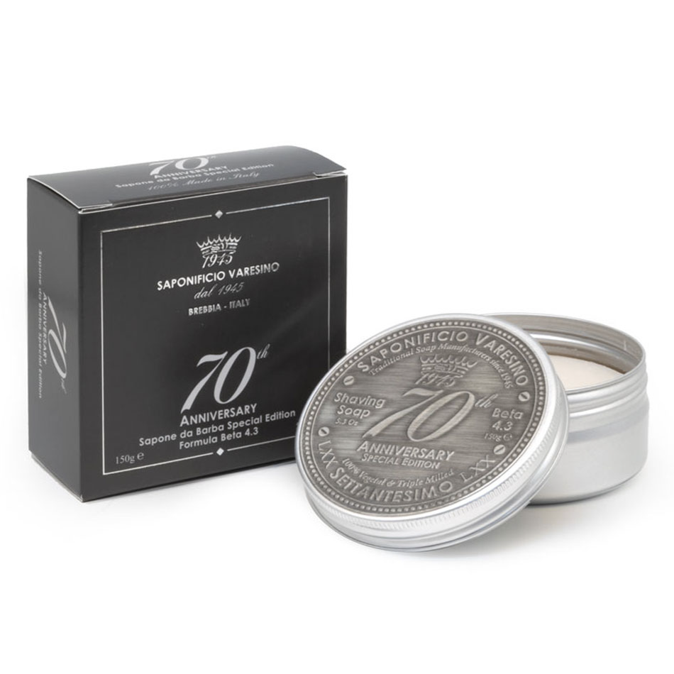 Saponificio Varesino 70th Anniversary Shaving Soap 150g – Beta 4.3 Formulation