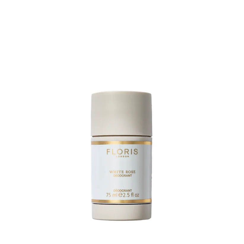 Floris London White Rose Deodorant Stick 75ml - Aluminium & Alcohol-Free Formula