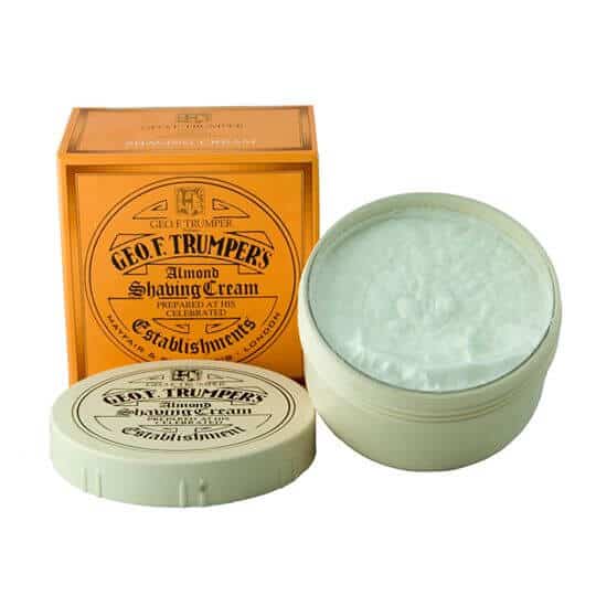 Geo. F. Trumper Almond Soft Shaving Cream Bowl - Classic Nutty Aroma 200g