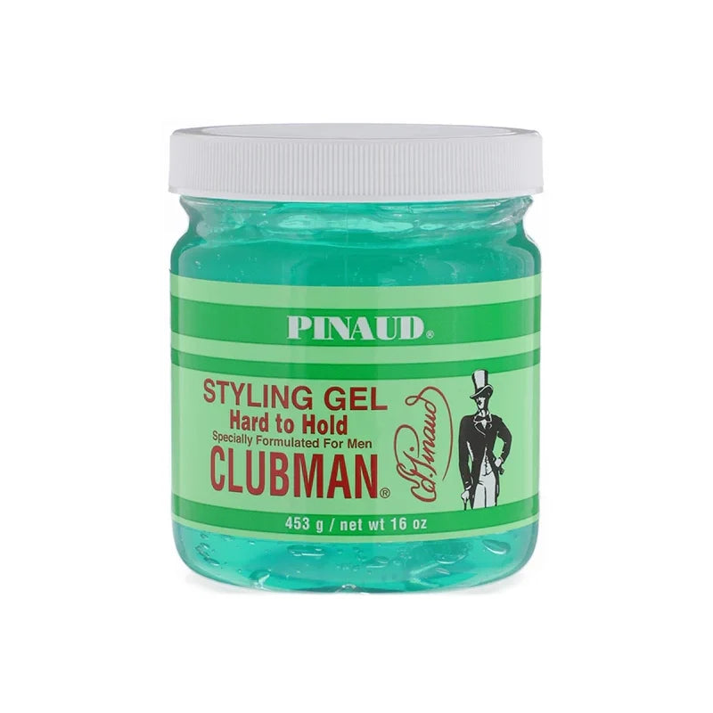 Clubman Pinaud Hard to Hold Styling Gel - Maximum Control & Strength 453g