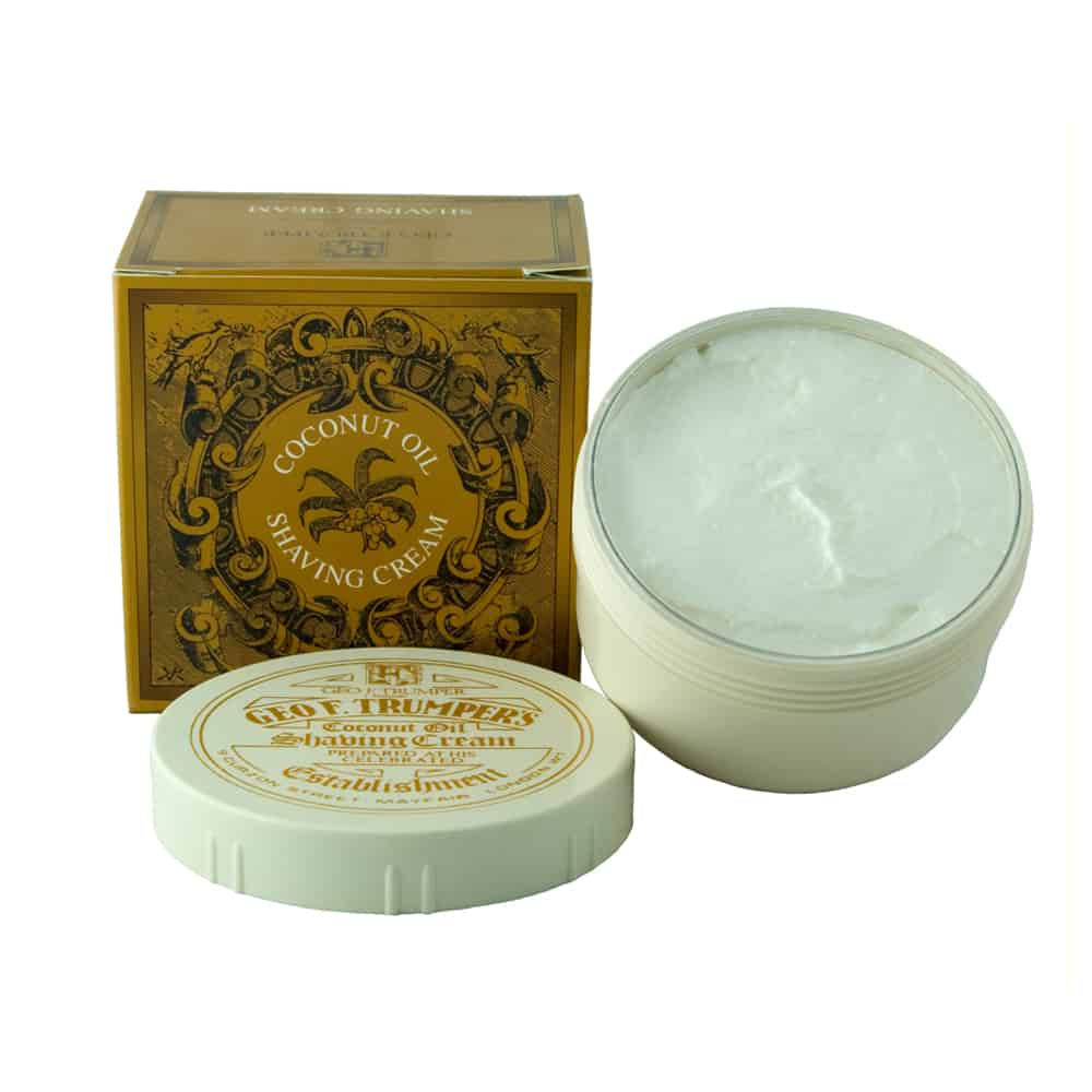Geo. F. Trumper Coconut Oil Soft Shaving Cream Bowl - Intense Hydration 200g