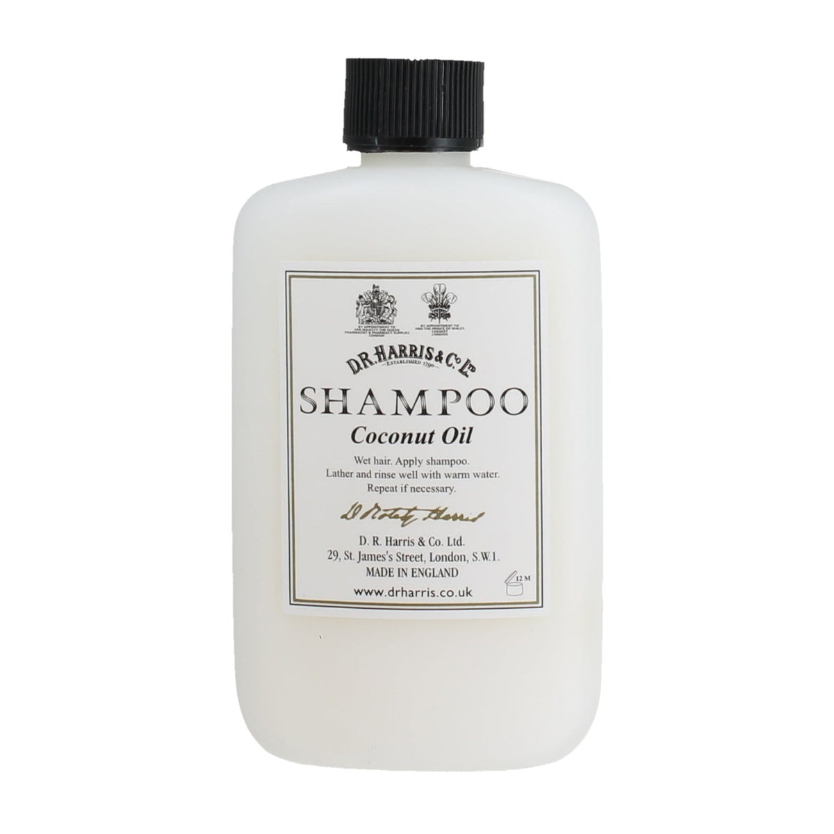 Dr Harris Coconut Oil Shampoo - Moisturising and Nourishing for Damaged Hair 100ml
