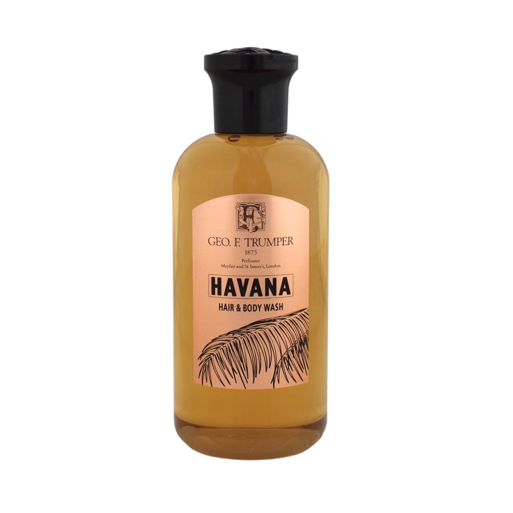 Geo. F. Trumper Havana Hair & Body Wash - Exotic & Warming Dual-Action Cleanser 200ml
