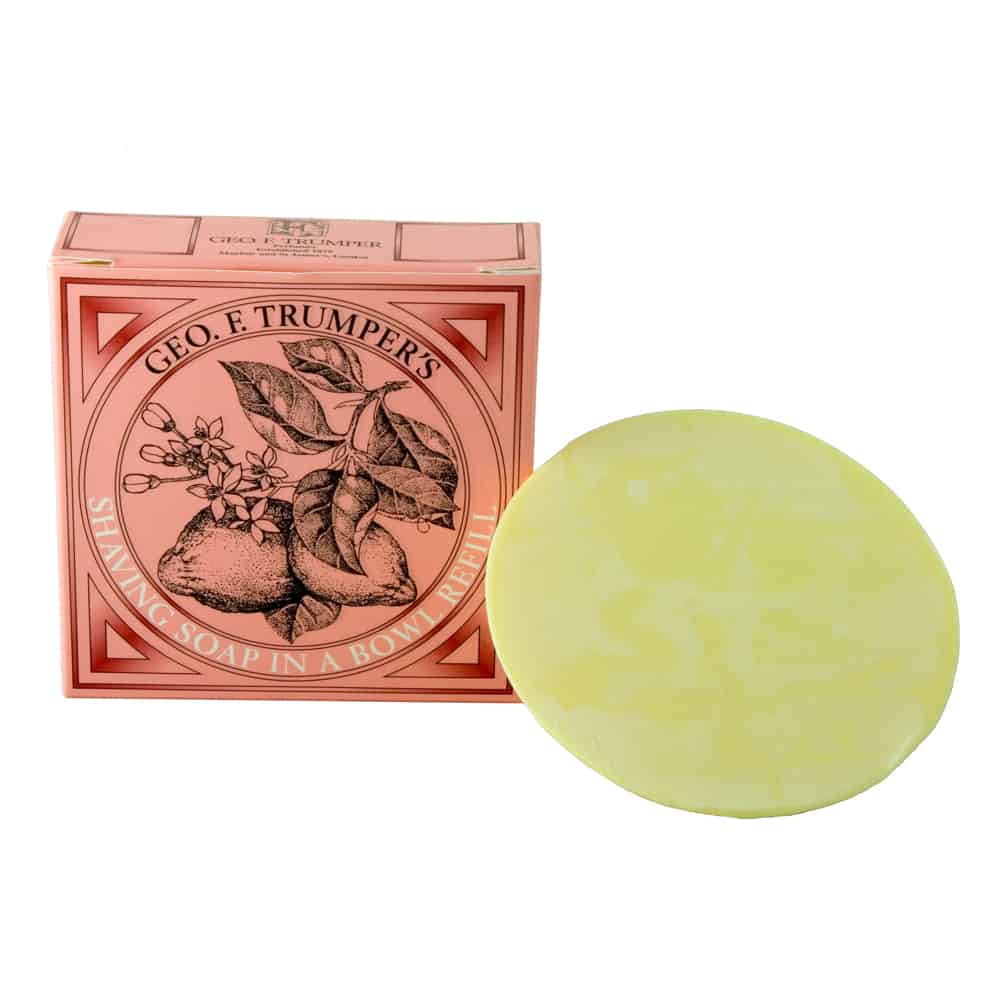 Geo. F. Trumper West Indian Extract of Limes Hard Shaving Soap Refill 80g