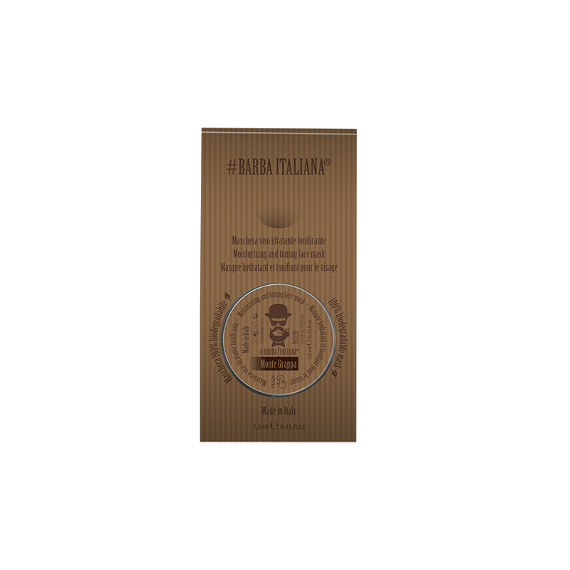 Barba Italiana Monte Grappa - Moisturizing & Toning Face Mask 7.5ml