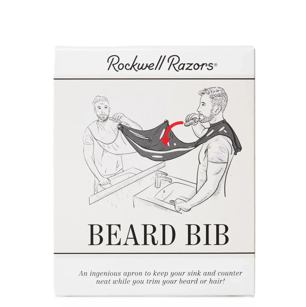 Rockwell Razors Beard Bib – The Ultimate Mess-Free Grooming Solution