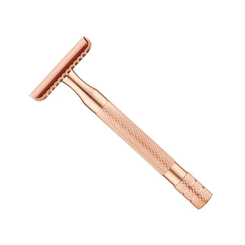 Rockwell 2C Adjustable Safety Razor (Rose Gold) – Elegance Meets Precision