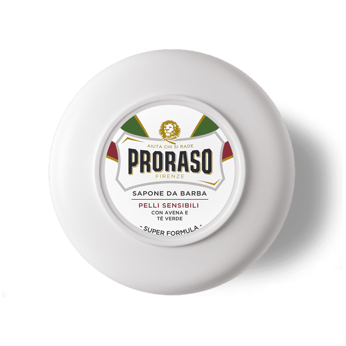 Proraso White Line Shaving Soap – Sensitive Skin Formula 150ml