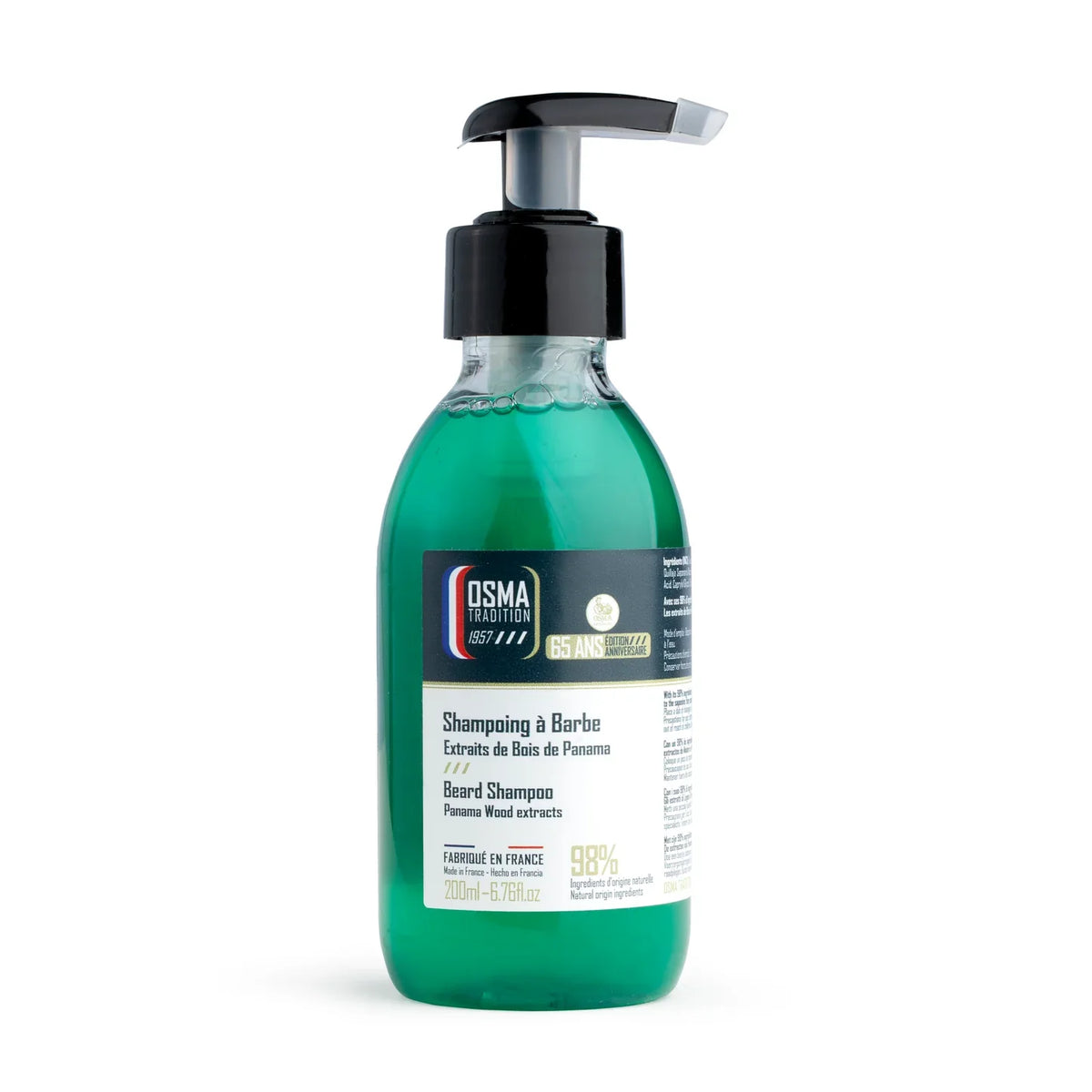 Osma Tradition Beard Shampoo – Gentle Cleansing & Floral Water Care 200ml