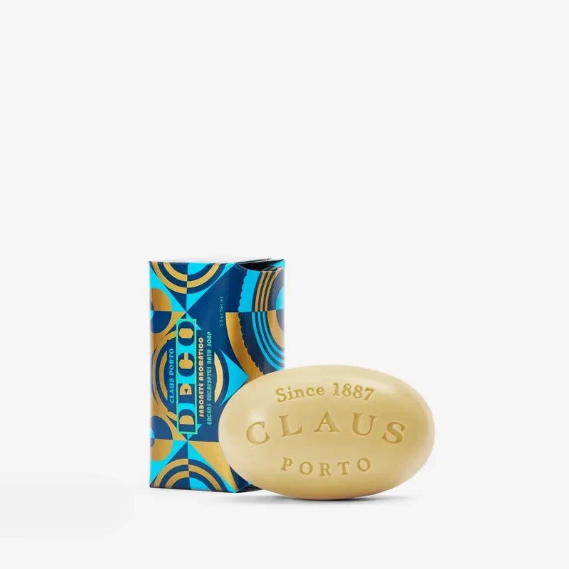 Claus Porto Deco Line Deco Soap - Bracing Eucalyptus & Pine 150g