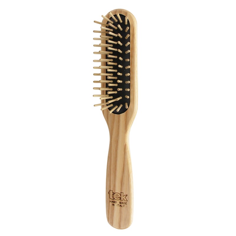 TEK Professional Wooden Hairbrush (No. 162003) – Handmade in Italy
