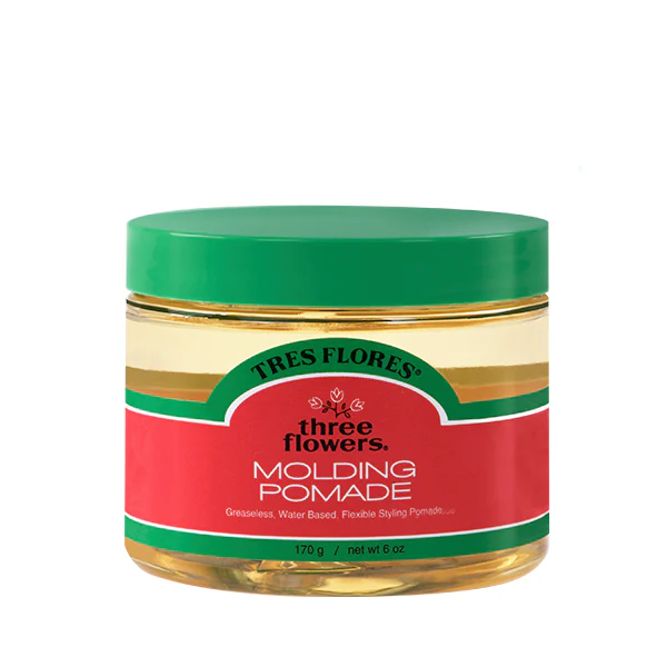 Three Flowers Greaseless Molding Paste – Medium Hold & Natural Shine 170g