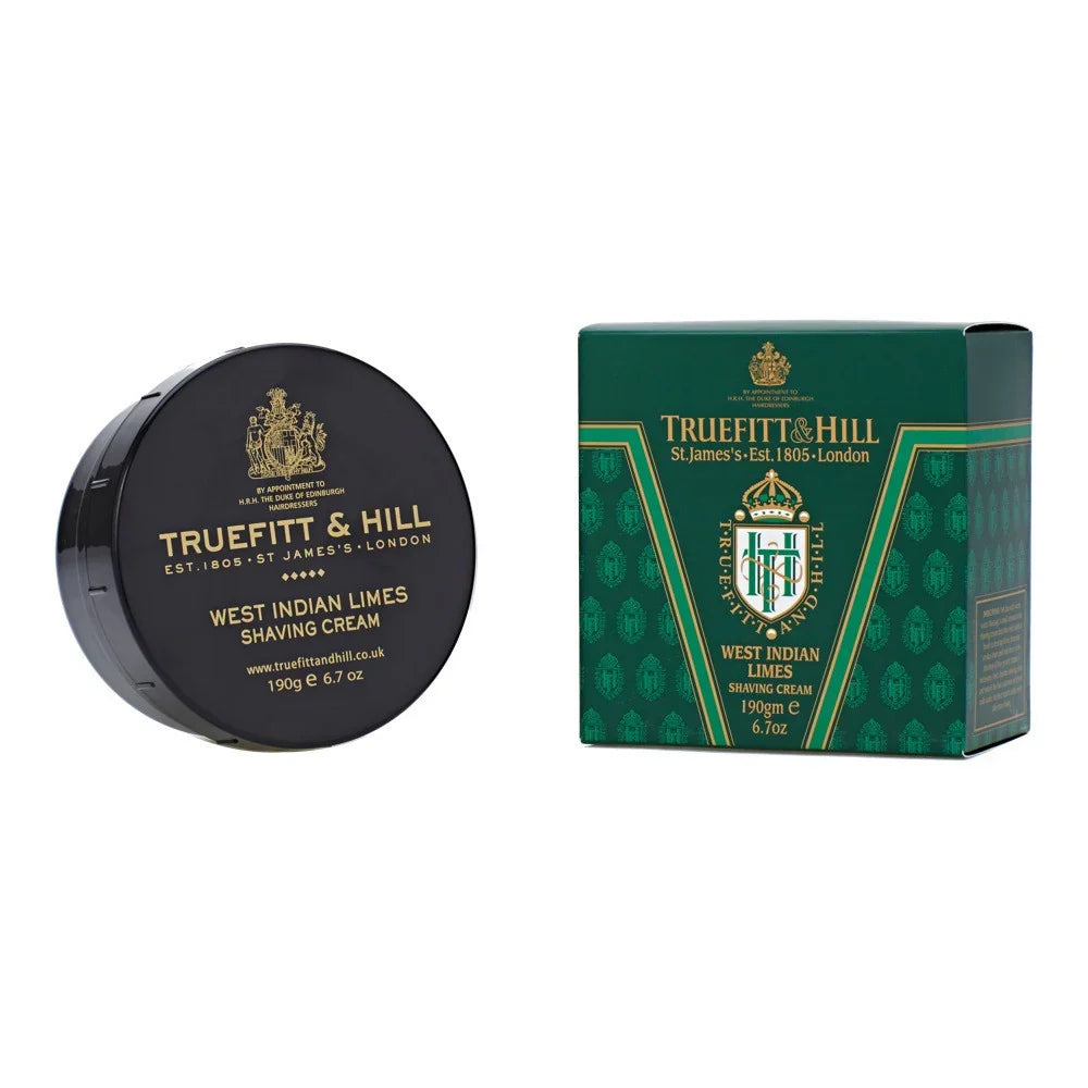 Truefitt & Hill West Indian Limes Shaving Cream Bowl 190g