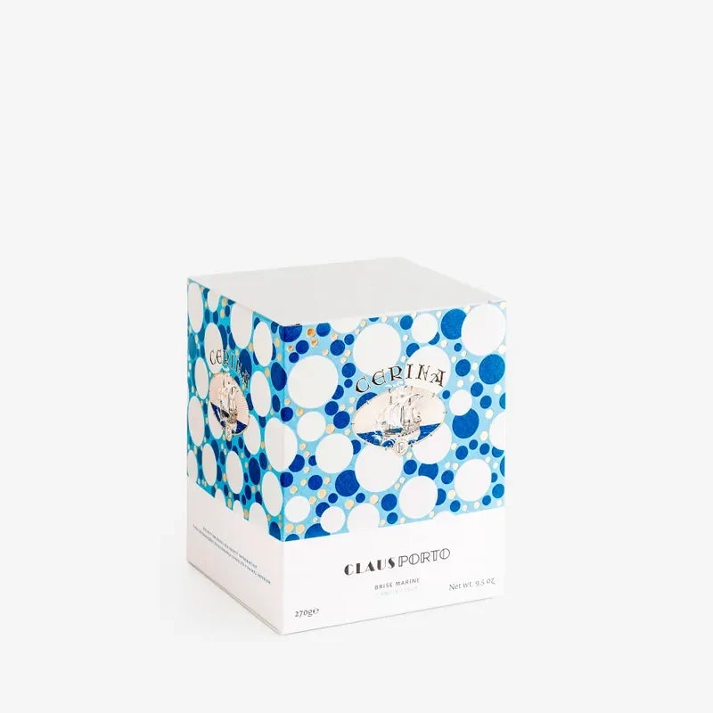 Claus Porto Cerina Scented Candle - Sea Salt & Marine Breeze 270g