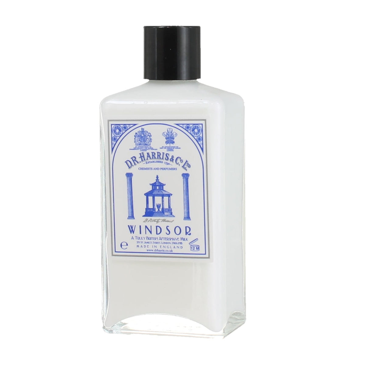 Dr Harris Windsor Aftershave Milk - Alcohol-Free Soothing Post-Shave Treatment 100ml