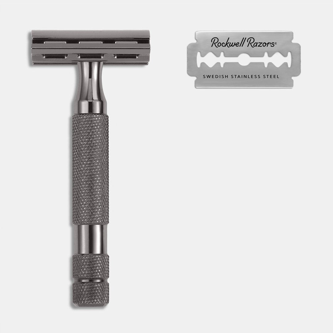 Rockwell 2C Adjustable Safety Razor (Gunmetal) – Precision Customization