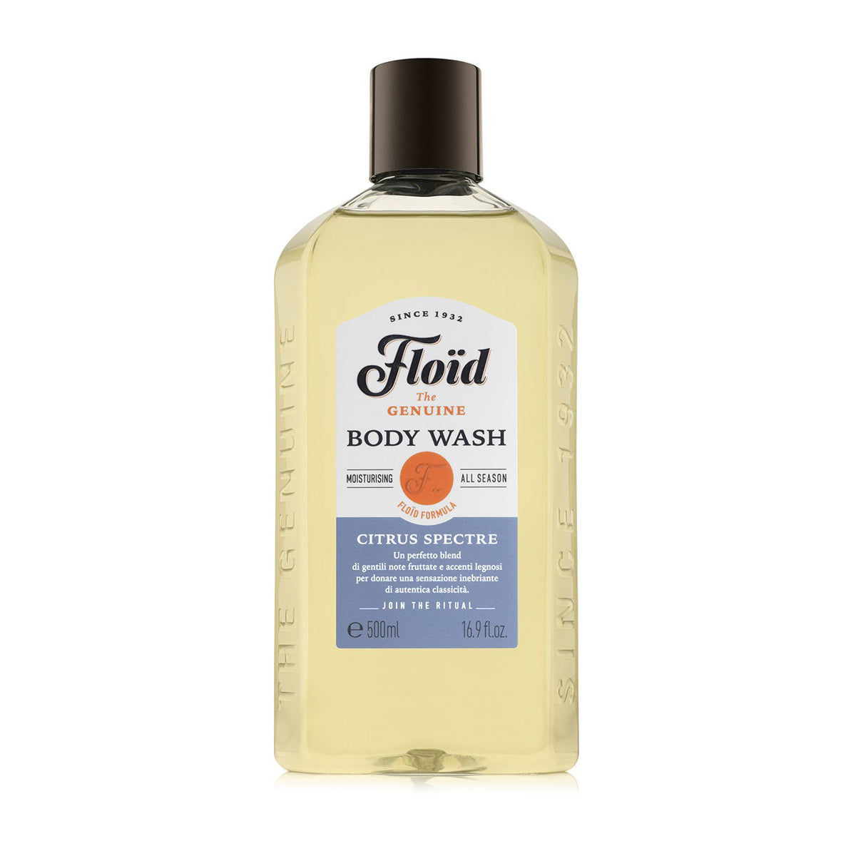 Floid Citrus Spectre Body Wash - Revitalizing & Non-Drying Daily Cleanser 500ml