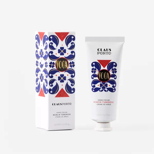 Claus Porto Voga Hand Cream - Acacia Tuberose & Mimosa 50ml