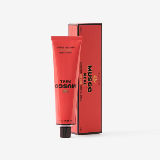 Musgo Real Puro Sangue Shaving Cream – Warm Woody Aroma 100ml